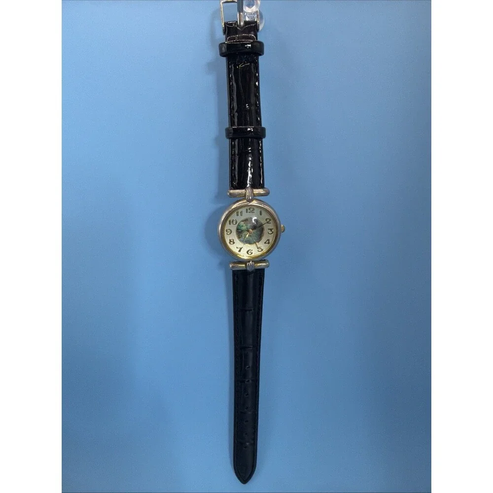 Gitano 8108 Two-Tone Quartz Analog Women's Watch New Leather Band And Battery